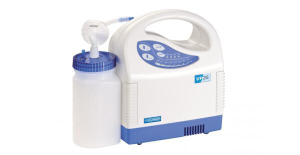 Electric mucus suction pump / handheld / battery-powered VP26 Digital Wall mounted Eschmann Equipment