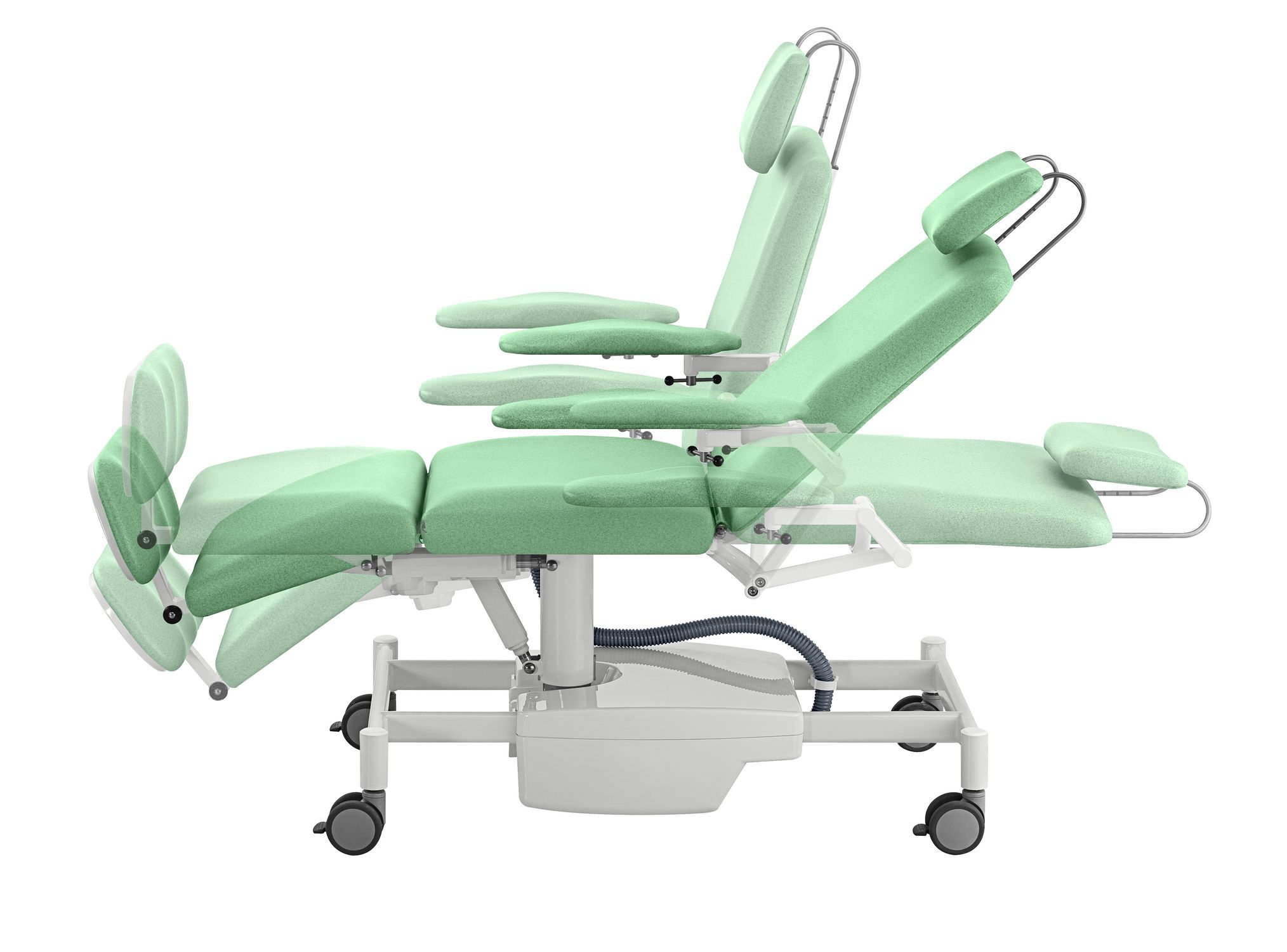 Medical examination chair / electrical / Trendelenburg / on casters FK-04 Famed ?ywiec sp. z o.o.