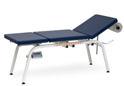Fixed examination table / 3-section / with weighing scale FRANCIS M, FRANCIS SCALE M Gardhen Bilance