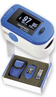 Fingertip pulse oximeter / compact oxy control Geratherm