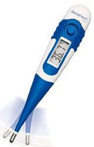 Medical thermometer / electronic / with audible signal / waterproof flex Geratherm
