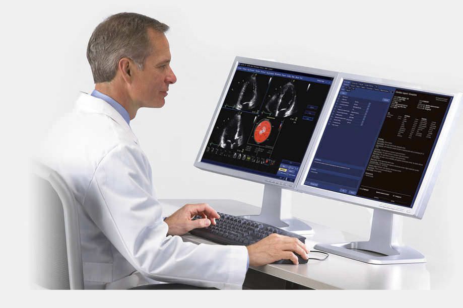 Analysis software / cardiovascular / for ultrasound imaging / medical Image Vault GE Healthcare