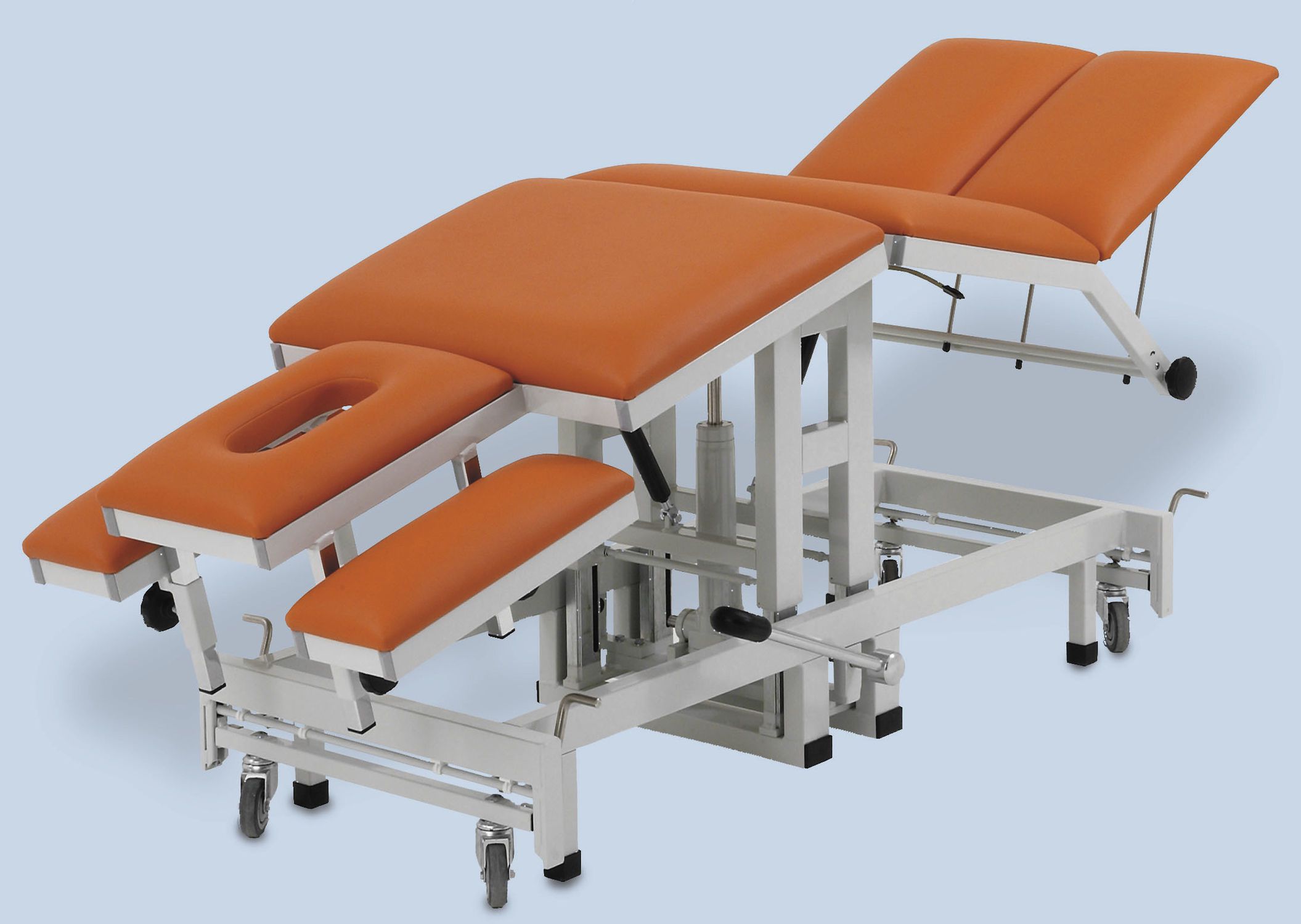 Electrical chiropractic table / height-adjustable / 4 sections AGA-THERA, TH-1065 AGA Sanitätsartikel GmbH