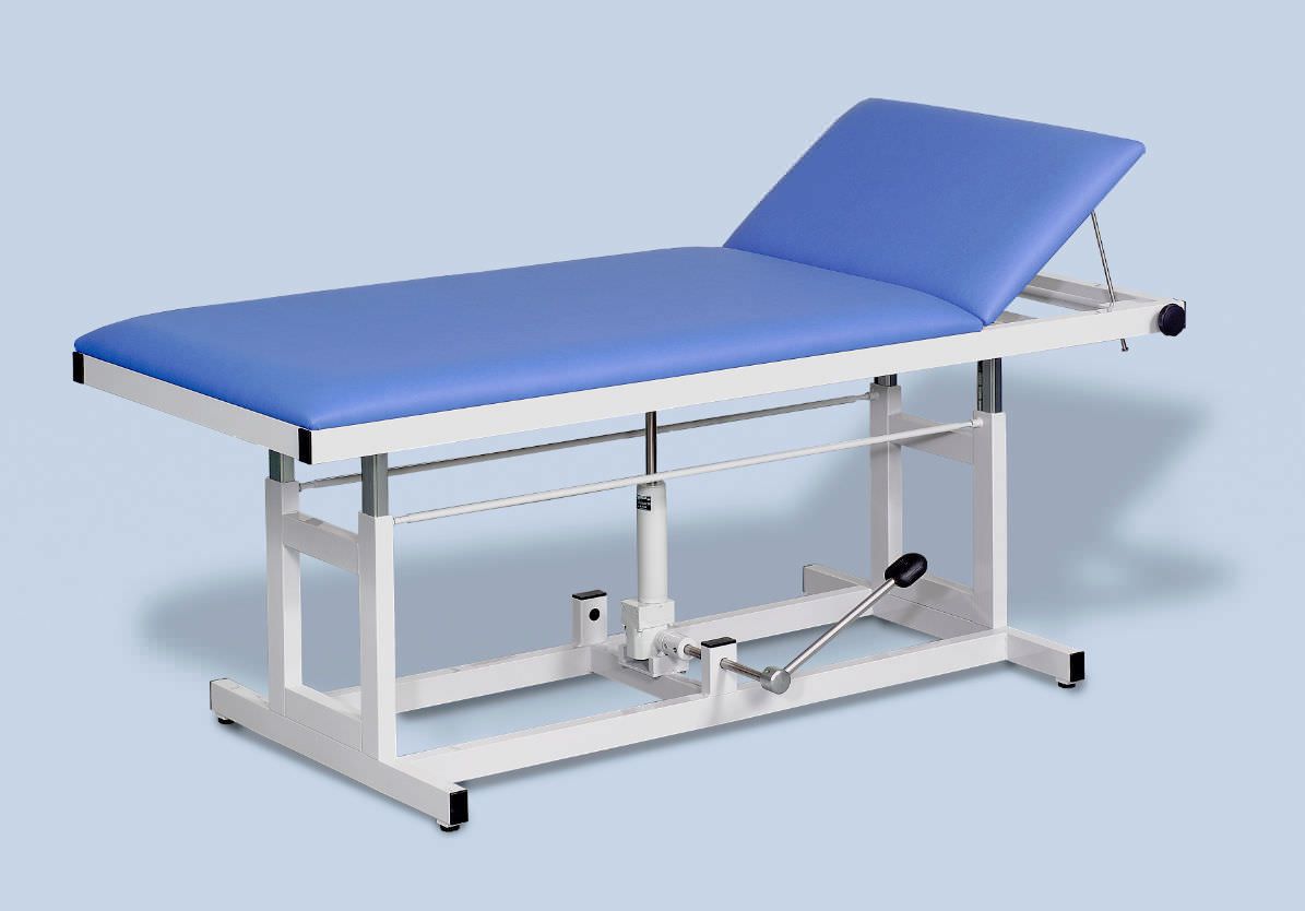 Bariatric examination table / electro-hydraulic / height-adjustable max. 500 kg | H-XXL 1080/Y, H-XXL 1080/E AGA Sanitätsartikel GmbH