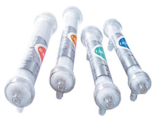 Hollow-fiber dialyzer / polycarbonate / with grafted heparin membrane Evodial® Gambro