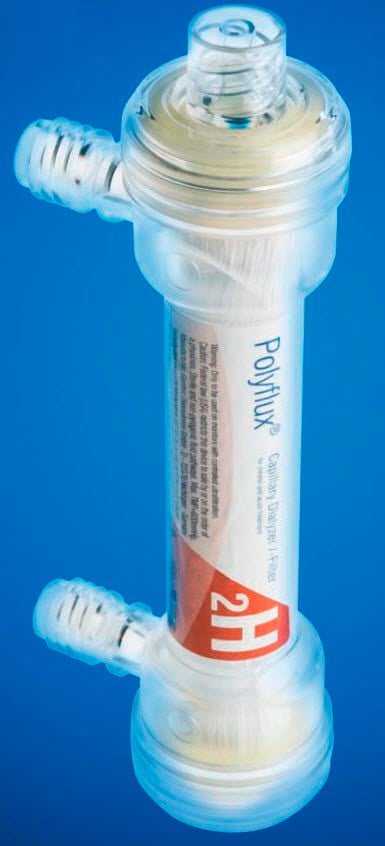 Hollow-fiber dialyzer / polyethersulfone / for low-weight patients Polyflux® 6H Gambro