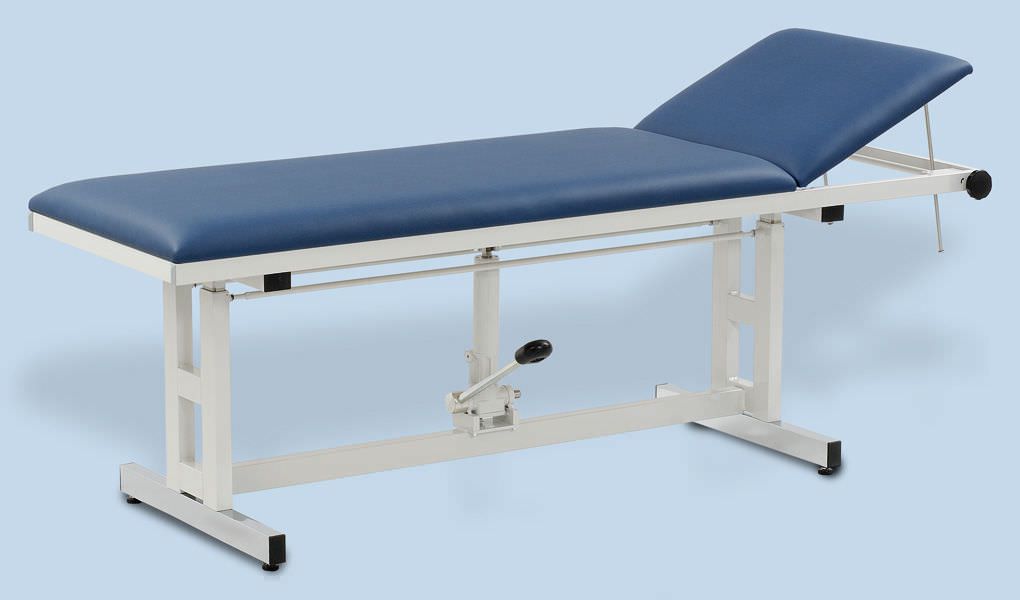 Hydraulic examination table / height-adjustable / 2-section H-U 1065/Y AGA Sanitätsartikel GmbH