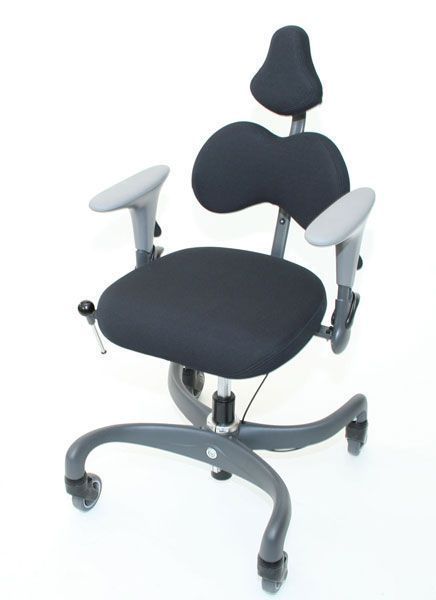Office chair / with armrests / on casters / for people with reduced mobility Euroflex Forma Eurovema