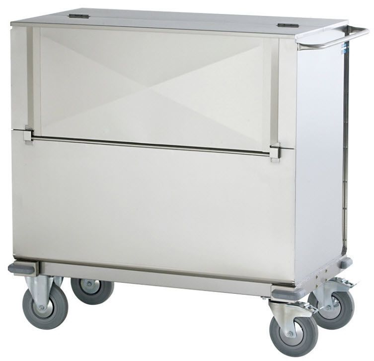 Dirty linen trolley / with large compartment CTS Francehopital
