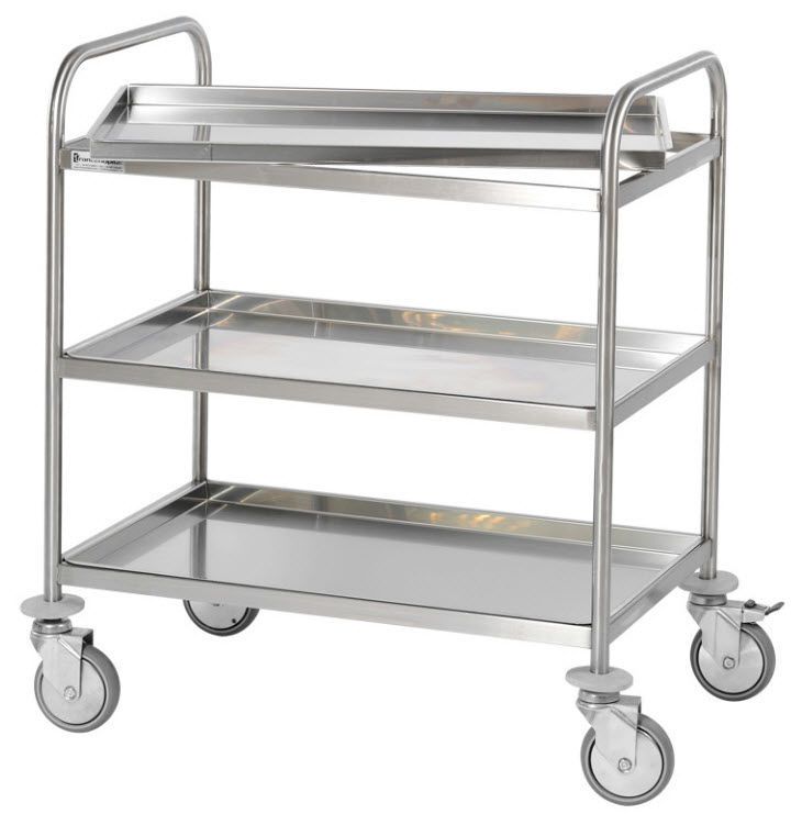 Service trolley / 3-tray C2P000-06-4 Francehopital
