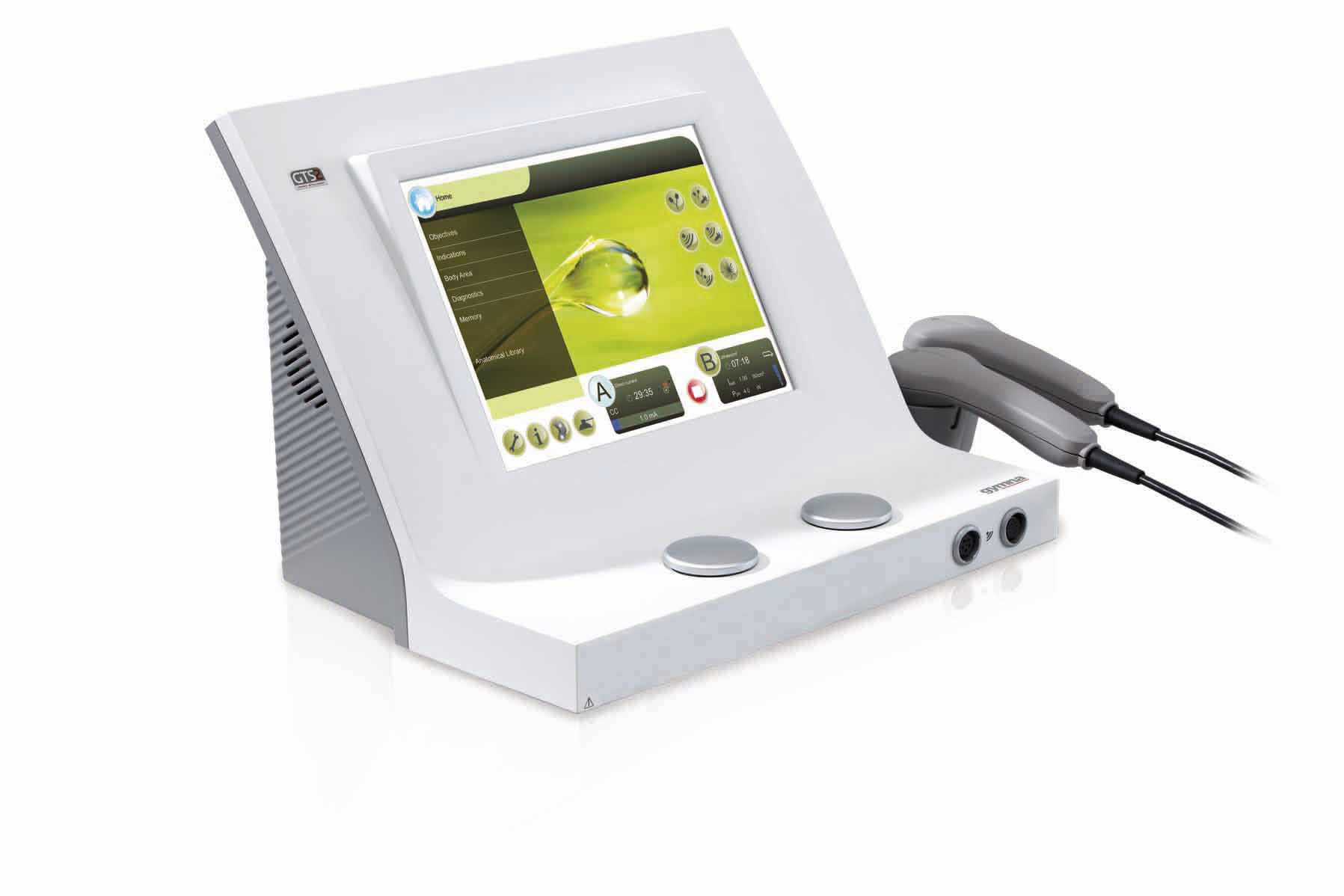 Ultrasound diathermy unit (physiotherapy) / 2-channel Pulson 400 GymnaUniphy