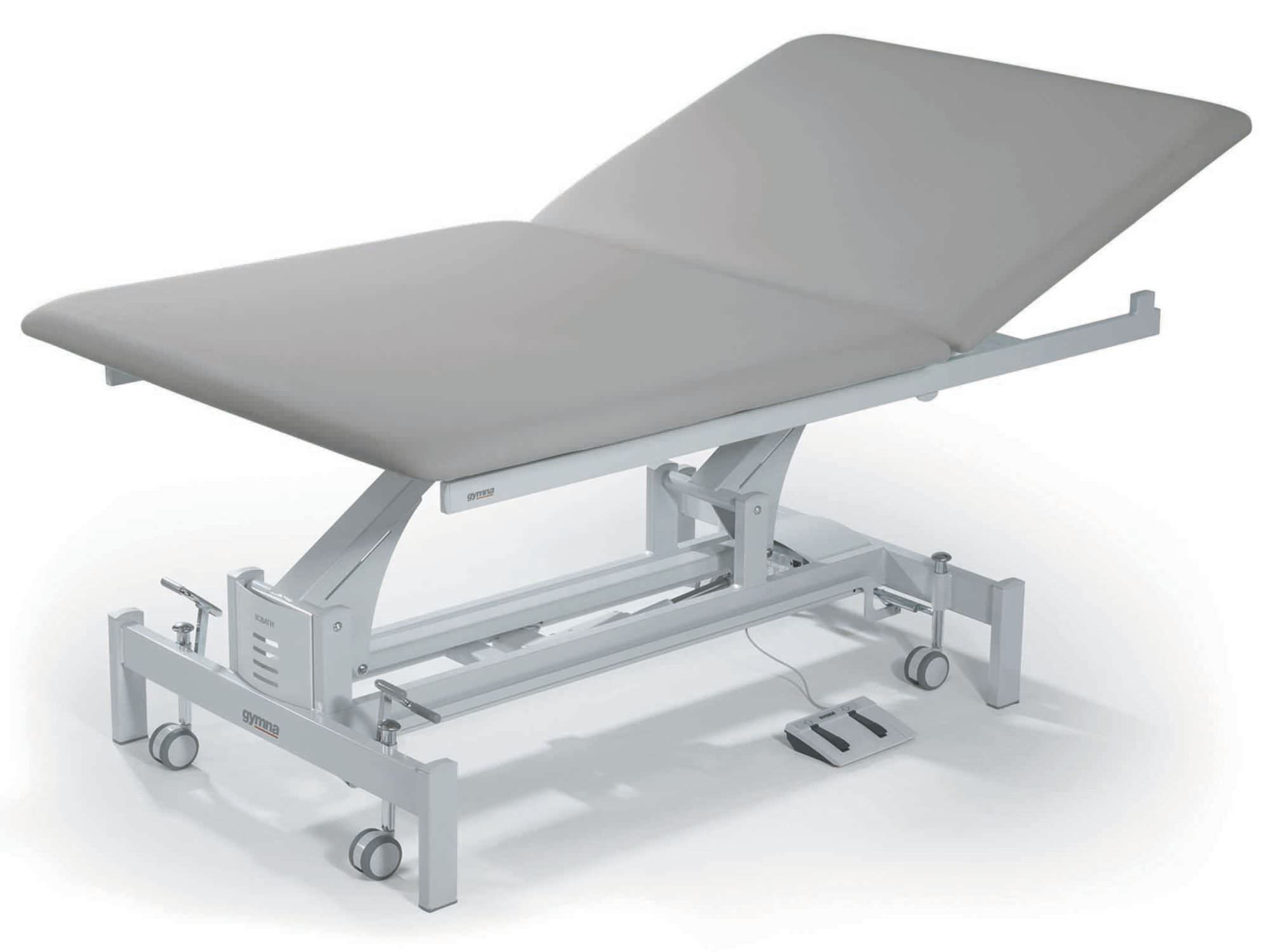 Electric Bobath table / height-adjustable / on casters / 2 sections Bobath-2 Advanced GymnaUniphy
