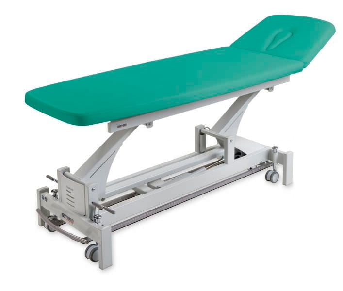Electrical massage table / on casters / height-adjustable / 2 sections Duoplus Luxe GymnaUniphy