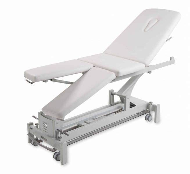 Electrical massage table / height-adjustable / on casters / 3 sections Duoplan Luxe GymnaUniphy