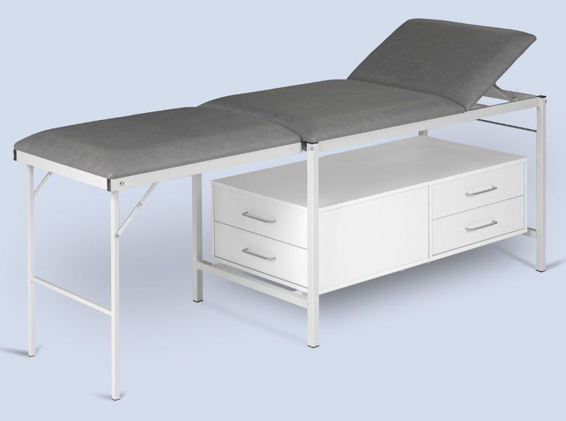 Gynecological examination table / fixed / 3-section AGA-BOZ BOZ-1070/3 AGA Sanitätsartikel GmbH