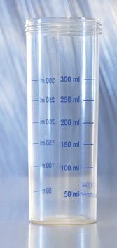 Medical suction pump jar 0.3 L | 660-0276 Heyer Aerotech