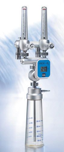 Respiratory gas blender / air / O2 / with dual flow meter tubes 410-0046 Heyer Aerotech