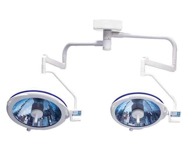Halogen surgical light / ceiling-mounted / 2-arm 140000 - 160000 lux | Toplite-F Heal Force