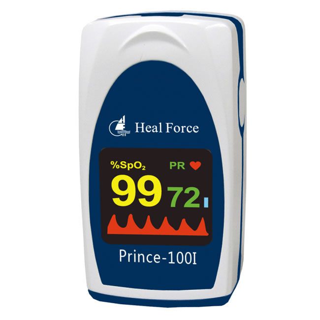 Compact pulse oximeter / fingertip 35 - 99% SpO2 | Prince-100I Heal Force