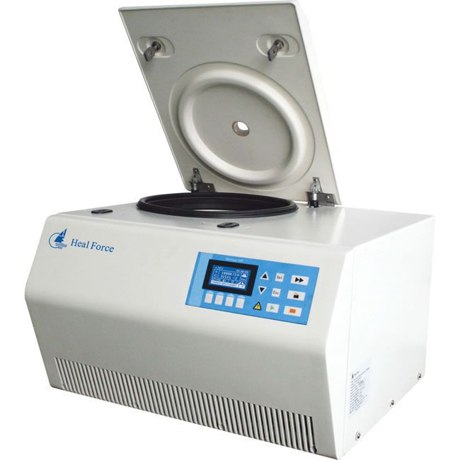Laboratory centrifuge / bench-top / refrigerated 300 - 18000 rpm | Neofuge 18R Heal Force