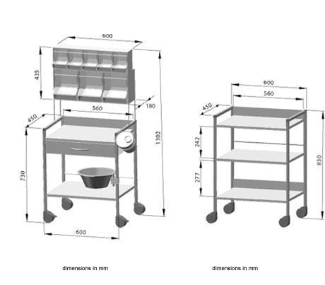 Multi-function trolley / modular Variocar®, Variocar® Viva HAEBERLE