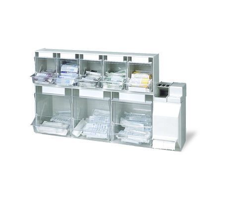 Storage cabinet / medicine / for healthcare facilities / wall-mounted PicBox® + Medi-Müll HAEBERLE