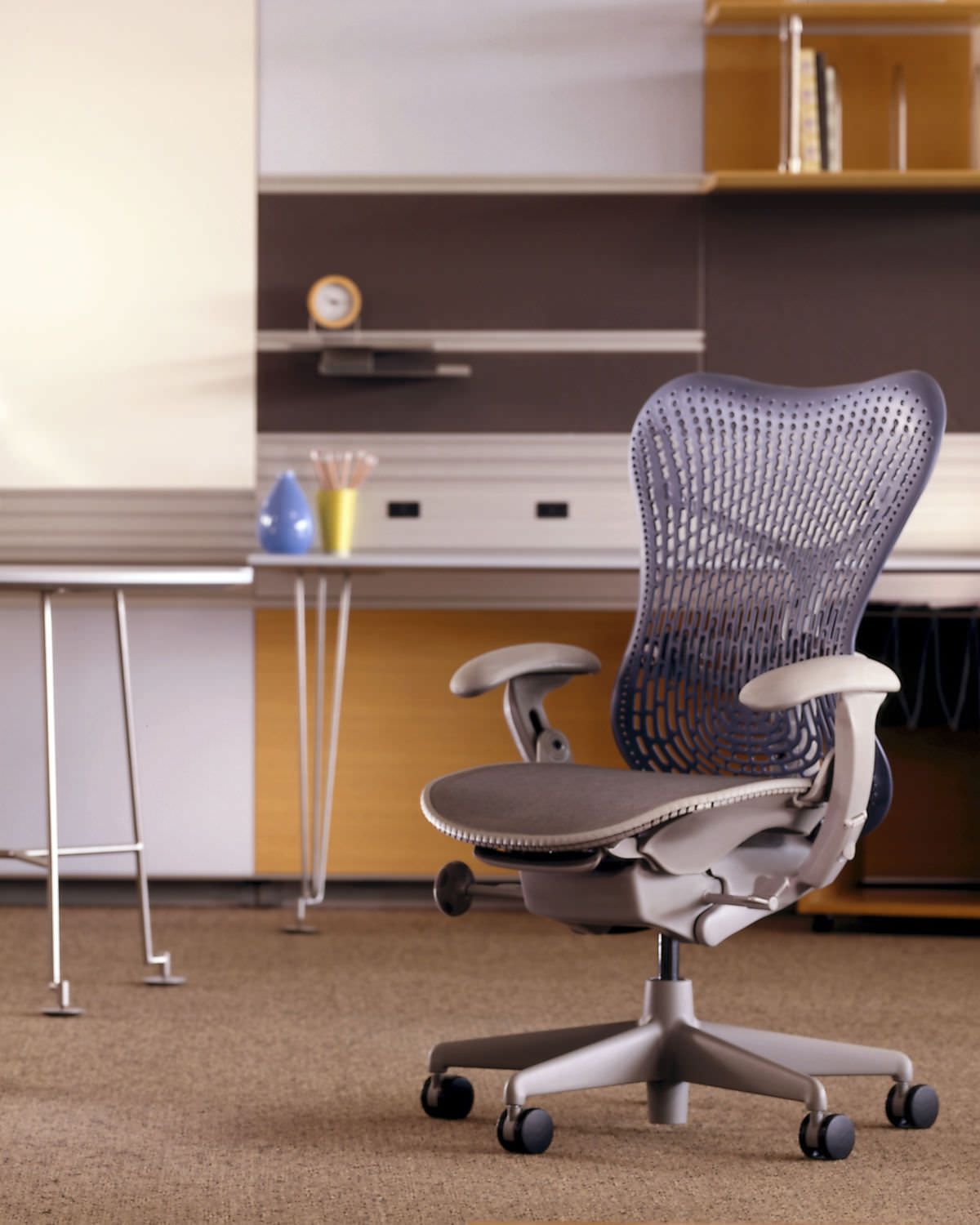 Office chair / on casters / with armrests Mirra series Herman Miller