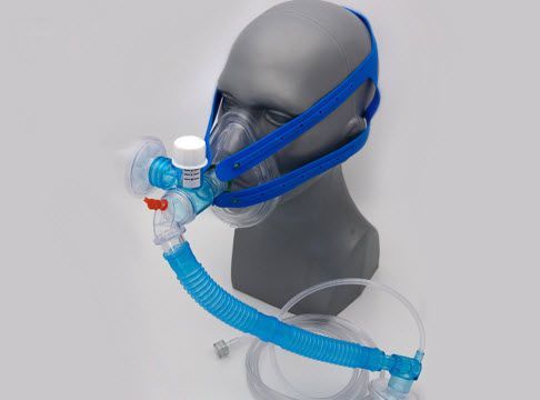 Oxygen mask / CPAP / facial / adjustable 8755 BLS Systems Limited