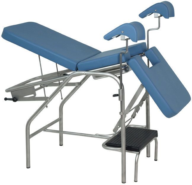 Gynecological examination table / fixed / 3-section H-02 Hidemar