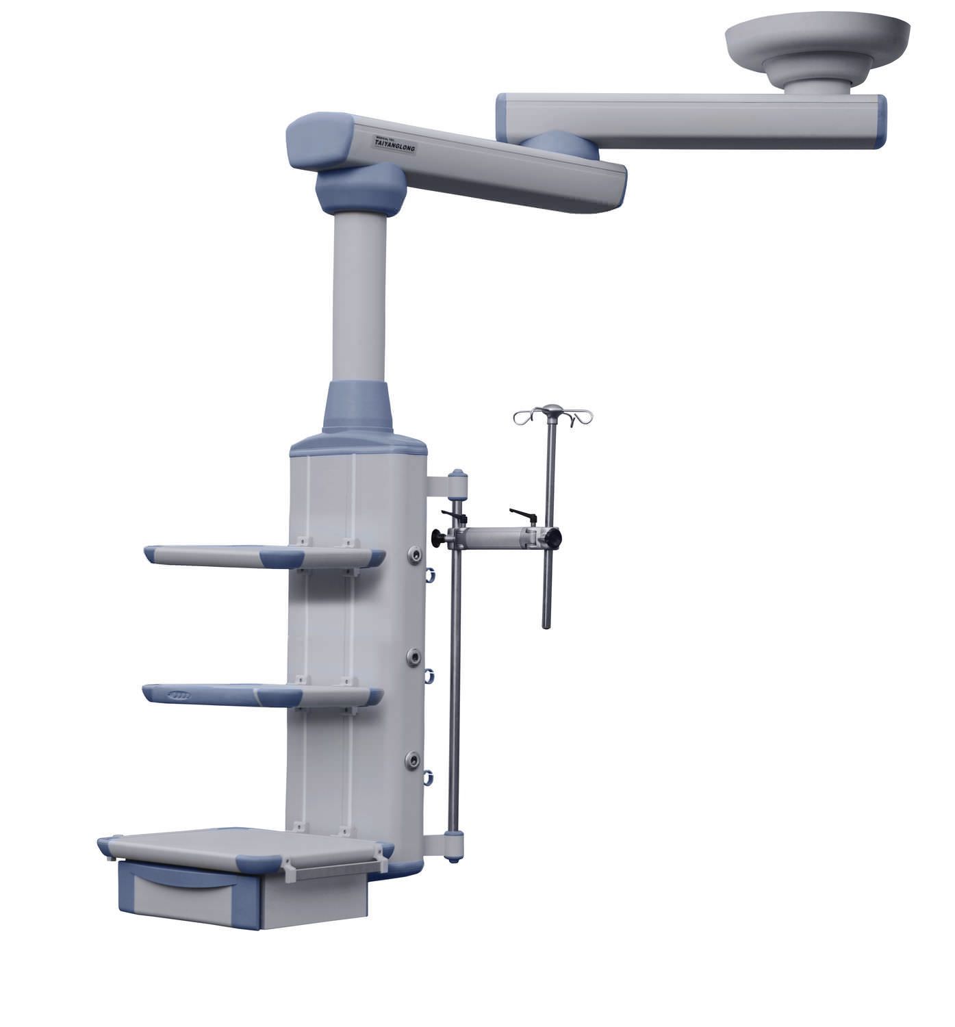 Ceiling-mounted medical pendant / rotary / articulated / double-arm YDT-XJ-1 Hunan taiyanglong medical