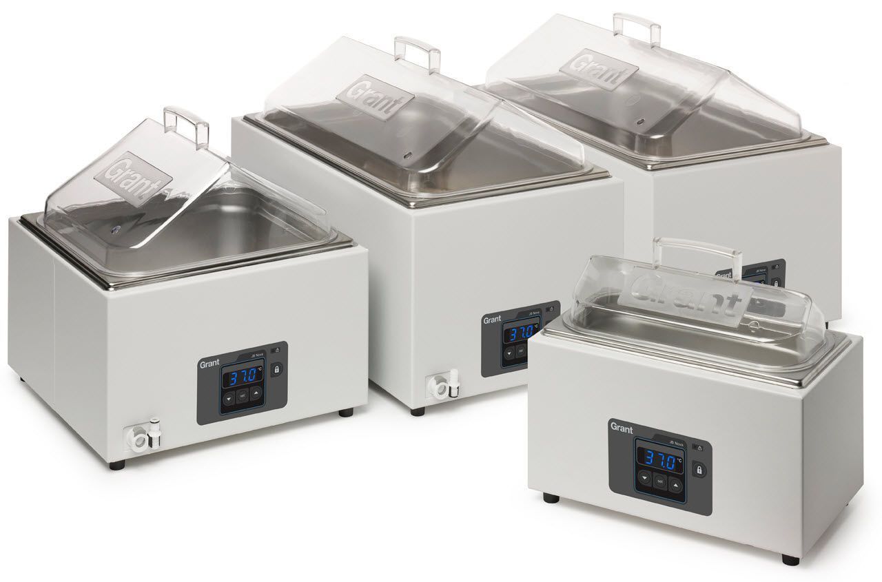 Laboratory water bath 5 ... 95 °C, 5 - 26 L | JB Nova series Grant Instruments