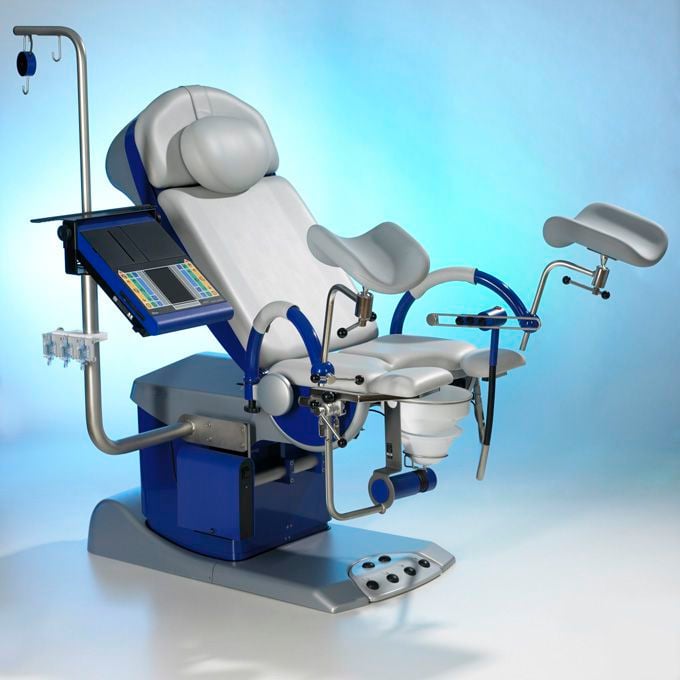 Urological examination chair / electrical / height-adjustable / 2-section ELLIPSE Andromeda