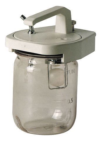Medical suction pump jar 1 L | 6231050 HEYER Medical