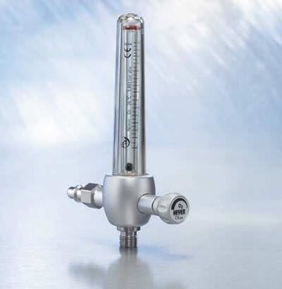 Air flowmeter / variable-area / plug-in type 660-0130 HEYER Medical