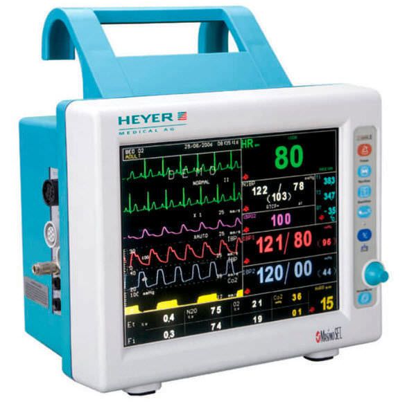 ECG multi-parameter monitor / RESP / IBP / SpO2 10" TFT | VizOR 10 HEYER Medical