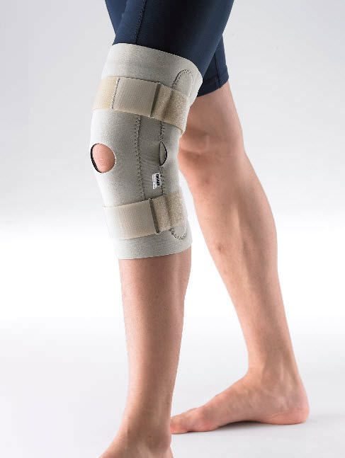 Knee orthosis (orthopedic immobilization) / open knee / with flexible stays RKNN100 Huntex Corporation