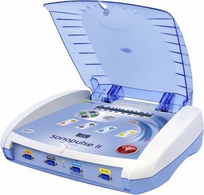 Electro-stimulator (physiotherapy) / ultrasound diathermy unit 1 MHz, 3 MHz | SONOPULSE II Ibramed - Indústria Brasileira de Equipamentos Méd