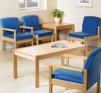 Waiting room armchair Campus T72 Healthcare Design