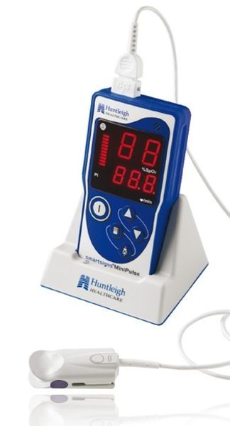 Handheld pulse oximeter / with separate sensor SMARTSIGNS® MINIPULSE Huntleigh Diagnostics