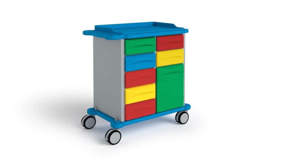 Multi-function trolley / with door / with drawer CP0006 Givas