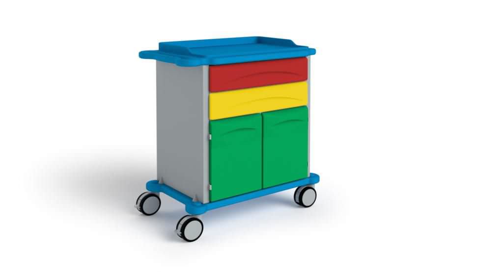 Multi-function trolley / with drawer / with door CP0004 Givas