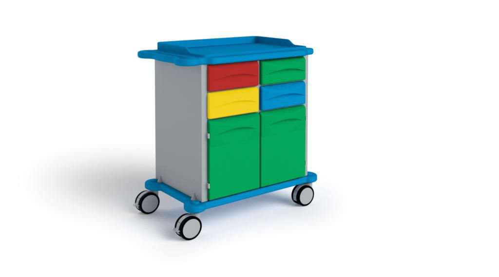 Multi-function trolley / with drawer / with door CP0009 Givas
