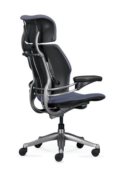 Office chair / with armrests / on casters Freedom Headrest Humanscale Healthcare