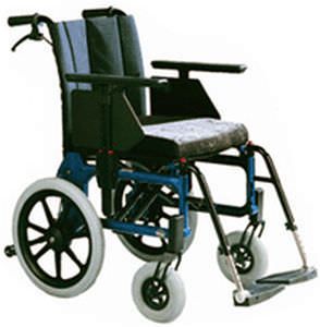 Passive wheelchair / folding Etac Transit III etac