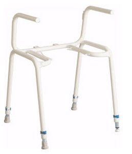 Shower chair / commode / height-adjustable max. 150 kg | Etac Kombinera etac