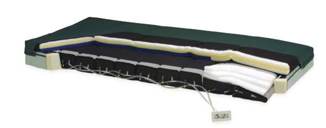 Hospital bed mattress / anti-decubitus / dynamic air / multi-layer AccuMax Quantum™ Hill-Rom