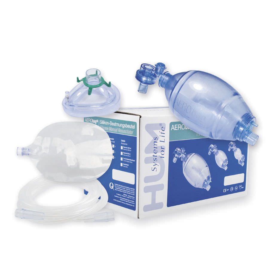 Manual resuscitation medical kit AERObag® PVC 1 HUM