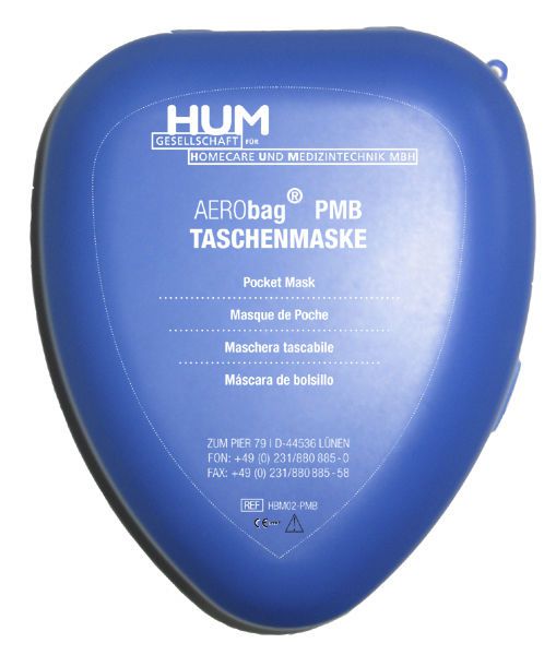 Mouth-to-mouth mask / resuscitation / facial AERObag® PMB HUM