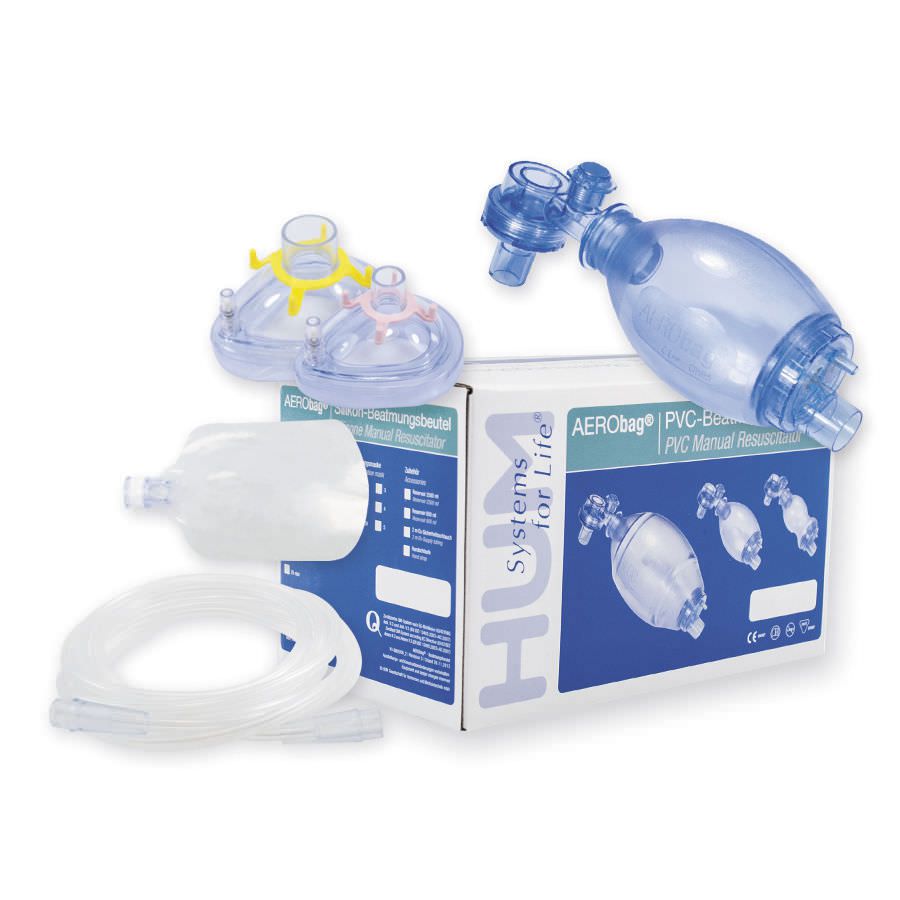 Manual resuscitation medical kit AERObag® PVC 2 HUM