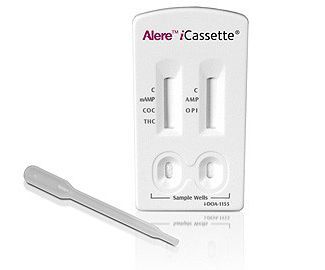 Pharmacology and toxicology test meter iCassette®Drug Screen Alere